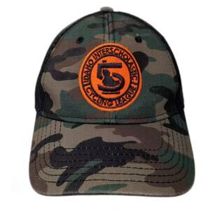 OTTO Trucker Hat Green Orange Snapback OS Idaho Interscholastic Cycling League